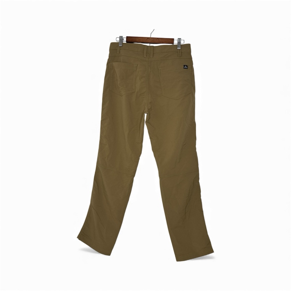 Alpine Men's Olive Chinos - Picture 2 of 3